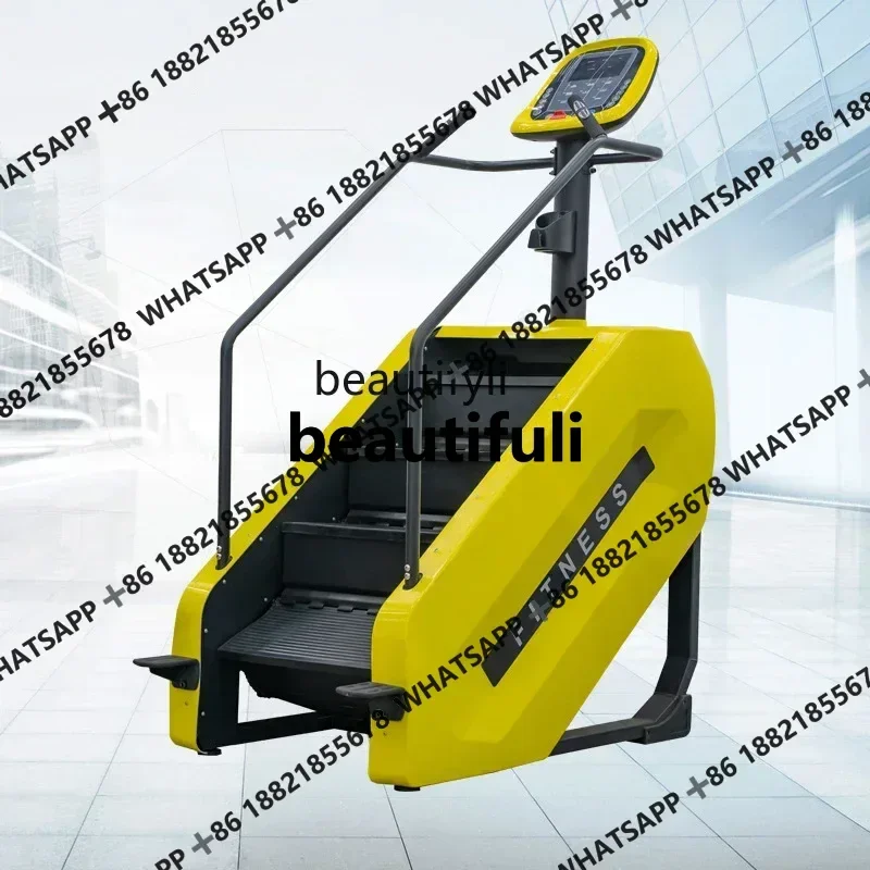 

xxqStair Machine Home Mountaineering Gym Indoor Climbing Silent Cardio Climbing Machine