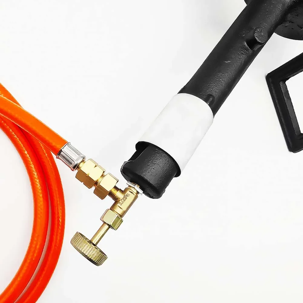 

Латунные соединители для газового шланга, регулятор давления для гриля, удлинительный шланг 150 см, регулировка давления 50 мбар, высокая гибкость