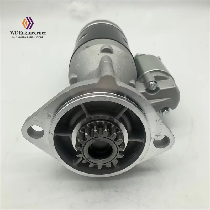 Starter Motor YM171008-77010 129573-77010 For Yanmar 3D78 3D78AE 3D78N 3D84 3D84E 3D84N 3D88E