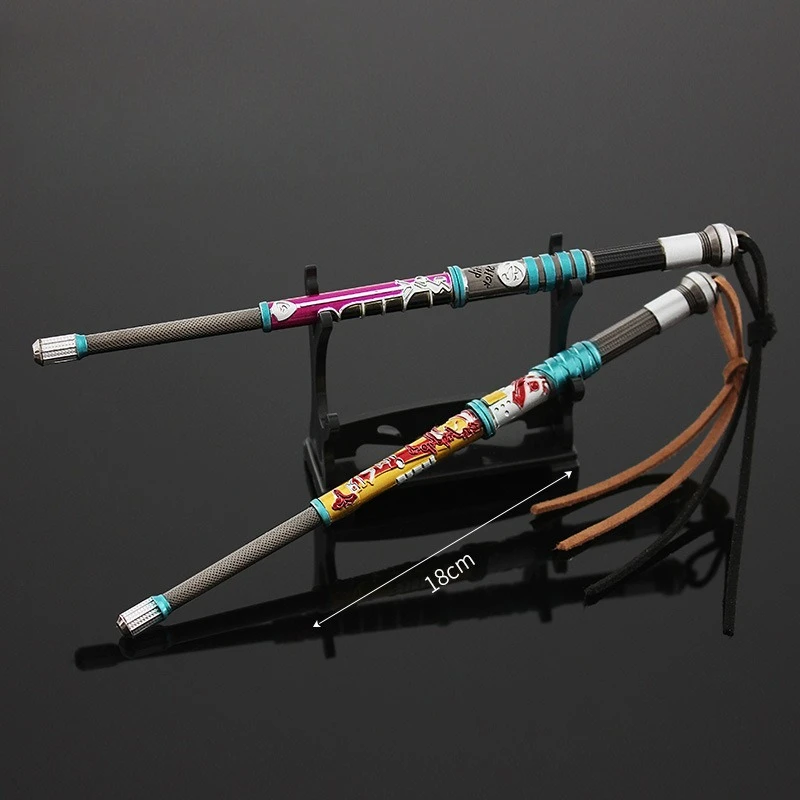 18cm/7.09in APEX Heroes' Peripheral Heirlooms Swinging Sticks Matching Lifelines Electric Sticks Model Toys Ornaments Collection