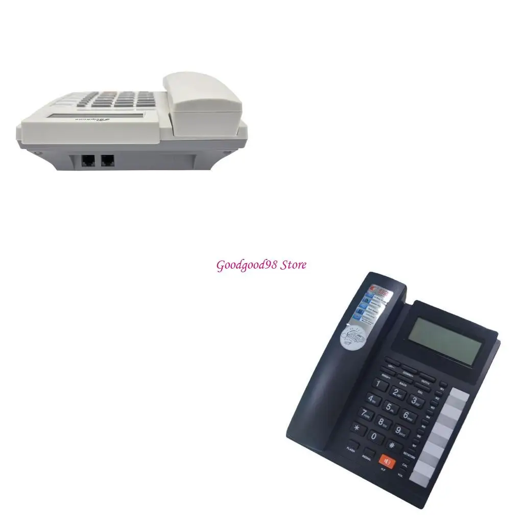 Corded Landline Phones for Home/Hotel/Office Desk Corded Telephone with Display