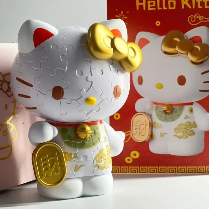 3d-jp sanrio ahoj kočička řada 3d puzzle hraček 50th výročí  sakura hellokitty lupenková pil a hraček anime akce cifra dar hračka