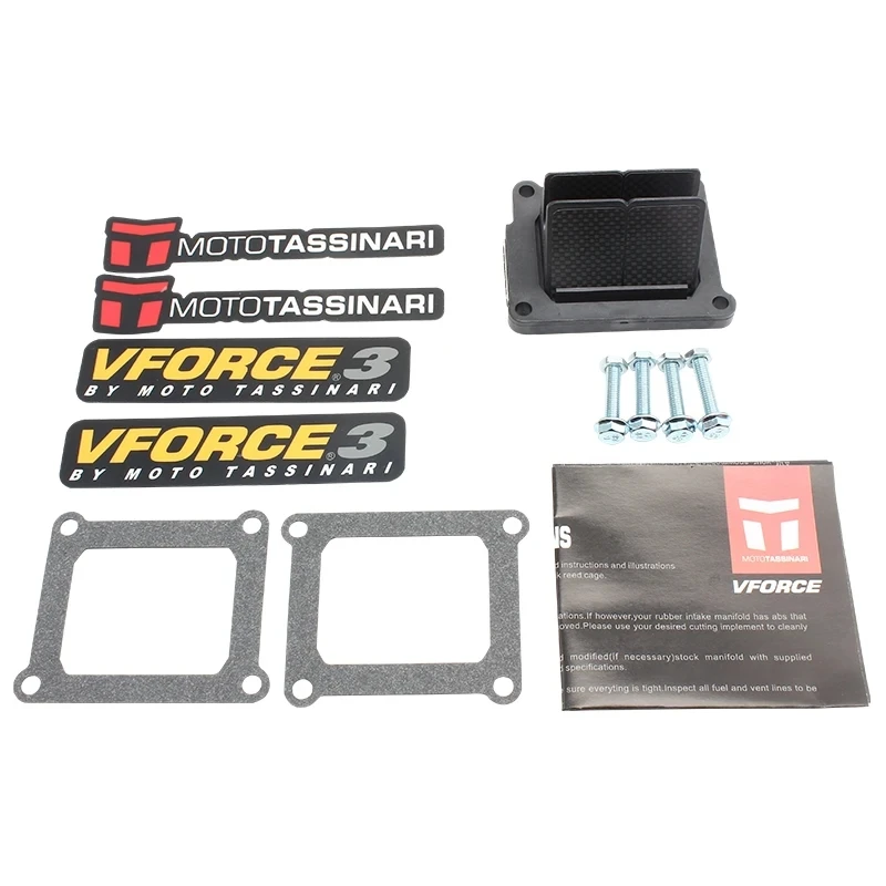Тростниковый клапан V302A из углеродного волокна для мотоцикла Yamaha YZ 125 YZ125 1995-2004 для VFORCE 3
