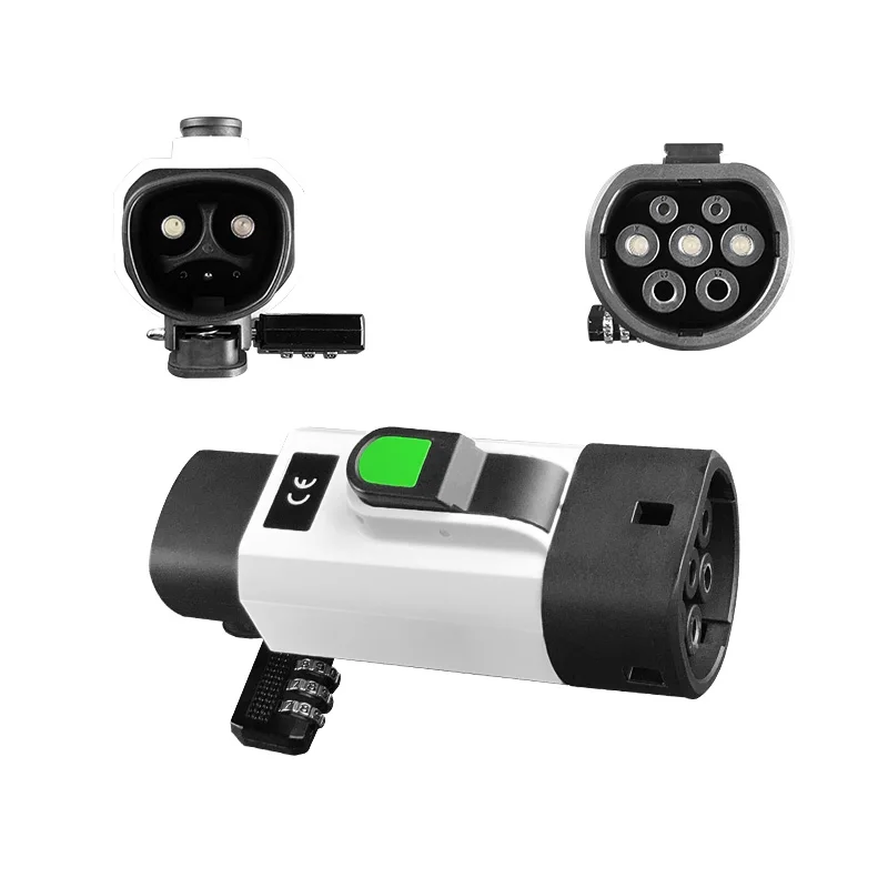 

Wholesale Distributors EV Charging Adapter New Condition Inlet Vehicle Charging Connectors NACS 7KW 32A to Type2 NACS