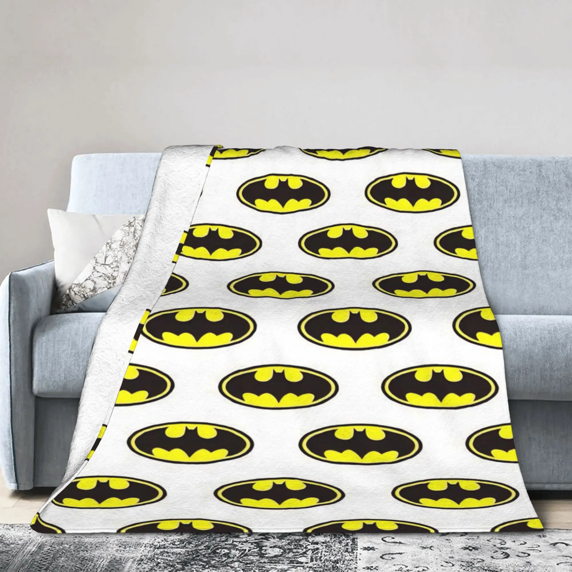 batmanes Throw Blanket for Couch  Soft Cozy Plush Blanket 50x60 Inch Multi-size Bedspread for All Seasons
