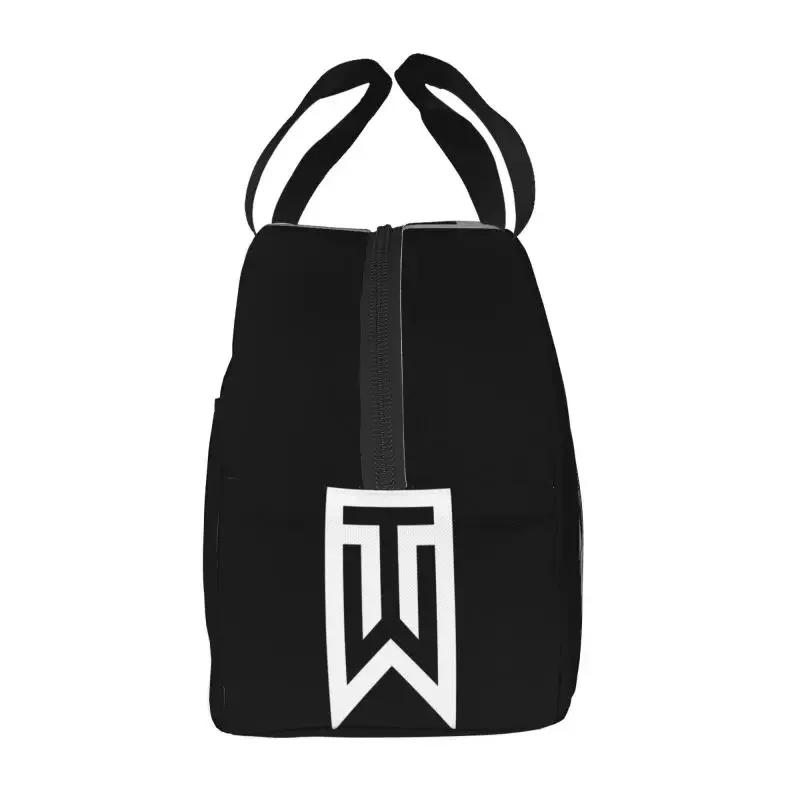 Golf Logo Lunch Box Women Waterproof Cooler Thermal Food Insulated Lunch Bag School Children Student Portable Picnic Tote Bags