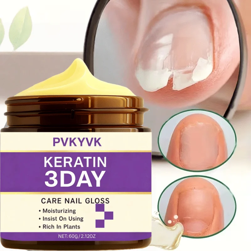 كريم العناية بالقدم 60 جرام - يعزز مظهر الأظافر المناسب للعناية بالأظافر الجافة والخشنة والهش وترطيب وتنعيمها