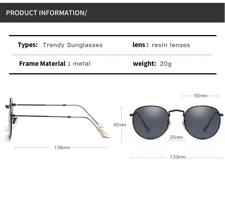 Retro oval sunglasses Women/Men brand designer vintage small Classic Round Outdoor Sun Glasses UV400 Oculos De Sol Gafas