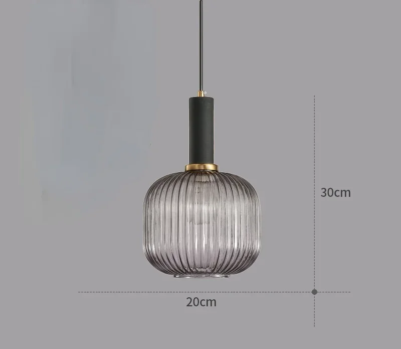 Europa Vintage Kleurrijke Glazen Luxe Hanglamp Verlichting voor Restaurant Eetkamer Slaapkamer Nachtkastje Thuis Plafond Hanglamp