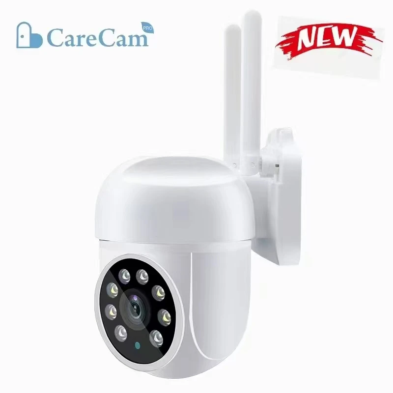 3MP 1296P Carecam APP  Wireless PTZ IP Dome Camera AI Humanoid Detection Home Security CCTV Intercom Baby Monitor