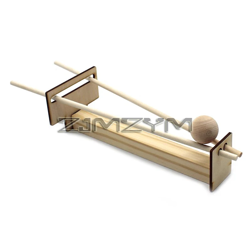 Funny Science Physical Experiment Small Education Aid DIY Dual Track Strange Slope Model Learning Technology Tool