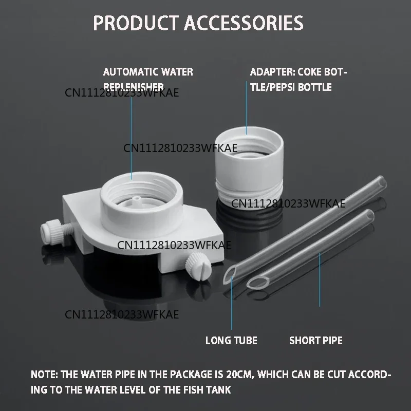Fish Tank Automatic Water Supply Device, Small Water Level Controller, Intelligent Water Addition Artifact, Drip Tube