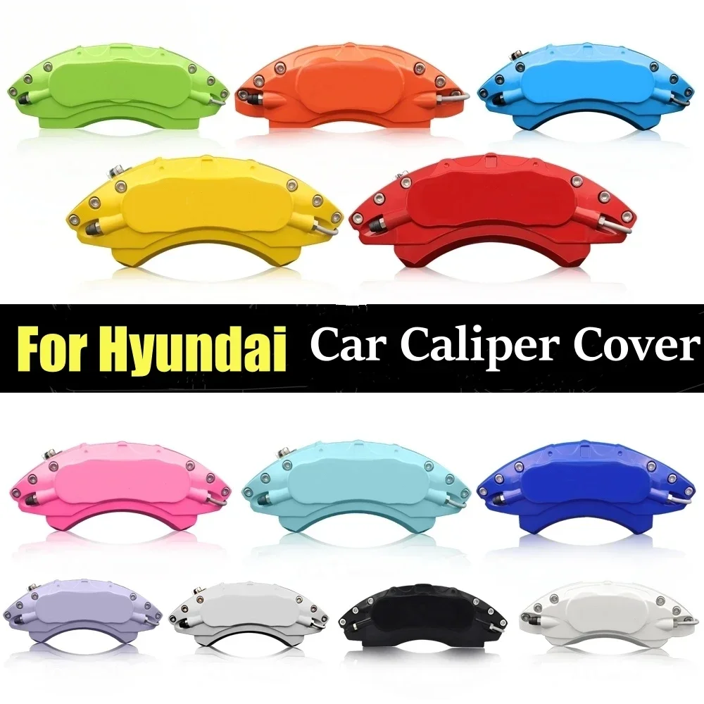 For Hyundai Car Brake Caliper Cover Aluminum Fit Grandeur Rohens Equus Elantra N matrix Starex TQ H-1 Tiburon Coupe