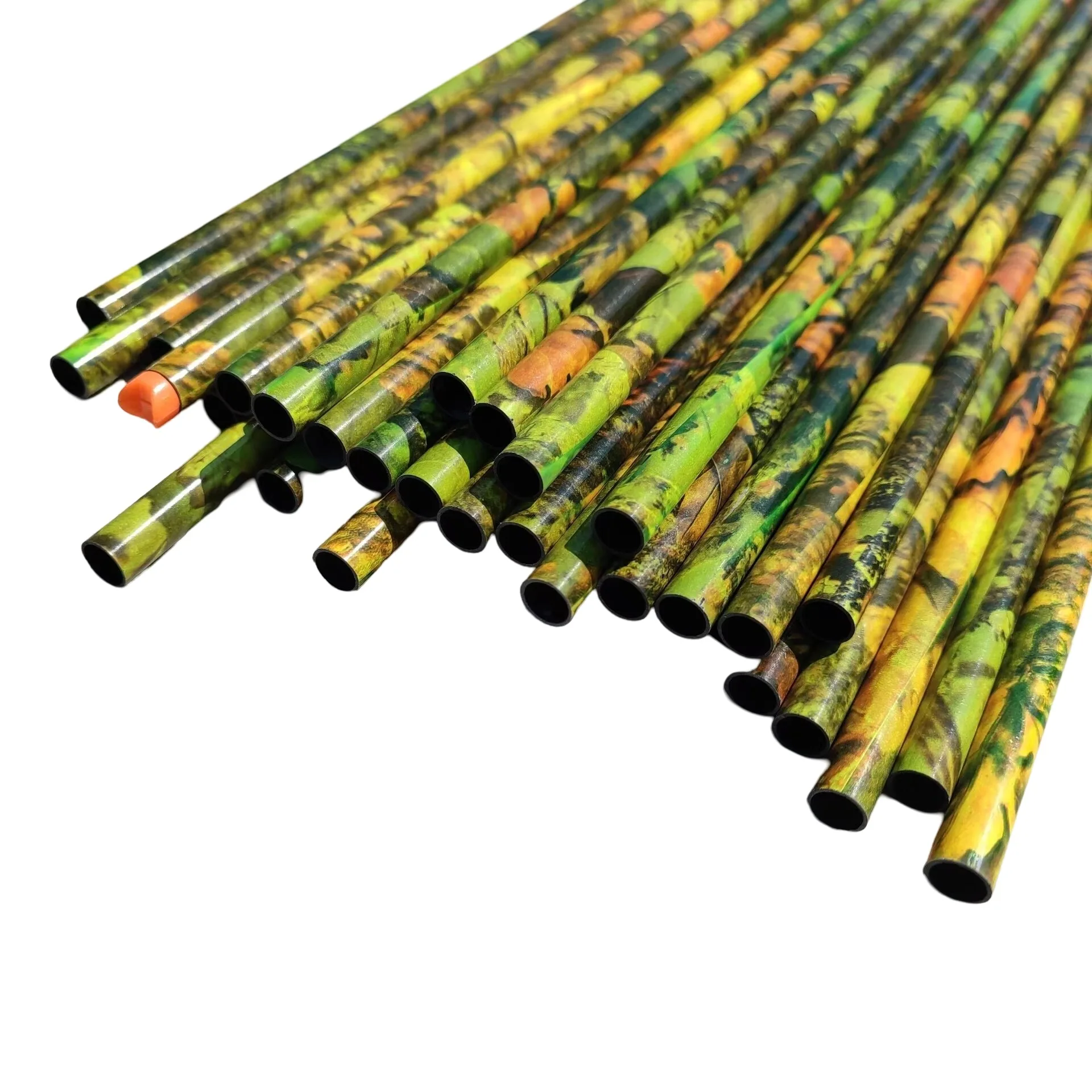 12 unidades de eje de flecha de carbono mixto Spine 400 de 20 pulgadas (OD 8.8mm, ID 7.6mm) para tiro con arco, tubo de flecha DIY y caza con arco