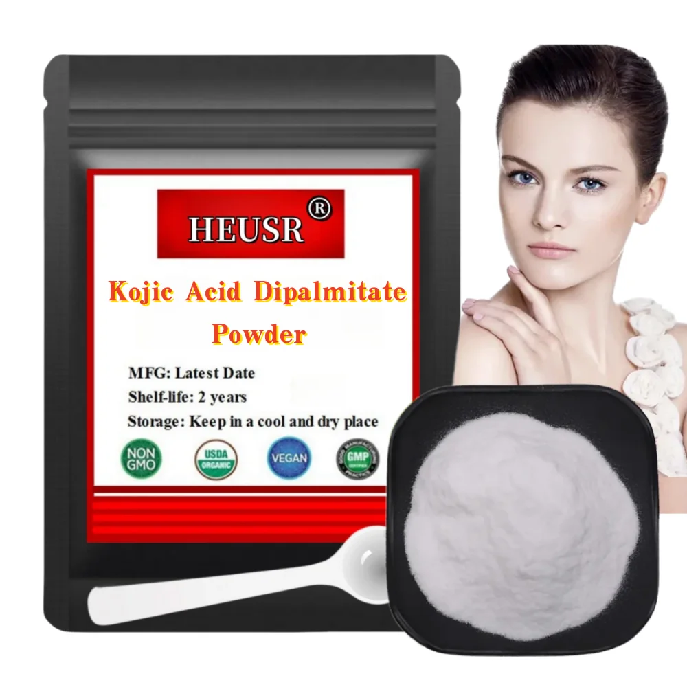 Best Pricee Pure 99% Kojic Acid Dipalmitate Powder Skin Whitening Cosmetic Materials