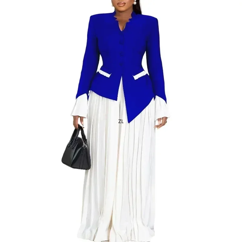 

2 Piece Women Sets Dashiki African New Arrival Spring Autumn Matching Sets Two Pieces Sets Top Pants Suits Outfits Clothing 2025