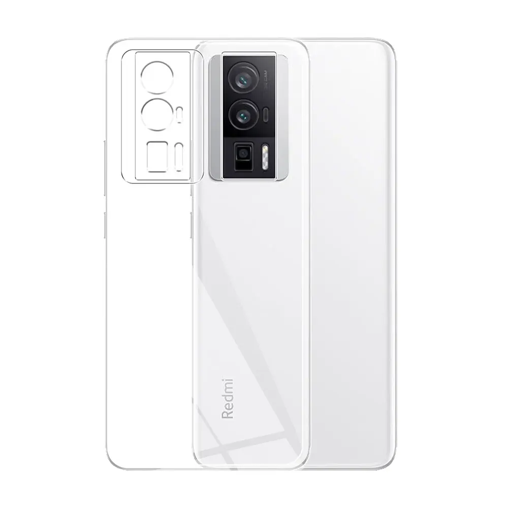 For Redmi K60 Case Ultra Thin Clear Silicone Soft TPU Phone Back Case Cover For Redmi K60 Pro Coque For Redmi K60 K60e Fundas
