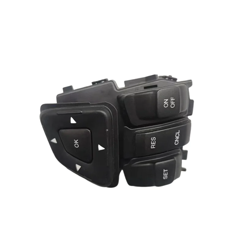 

A04E-Car Multi-Function Media Steering Wheel Button Audio Volume Cruise Control Switch For Ford Edge Explorer 2011-2014