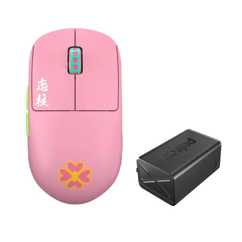 

Pulsar X2H Demon slayer Co branded Kanroji Mitsuri Wireless Gaming Mouse 4k3395 Sensor Gaming Machine Accessories