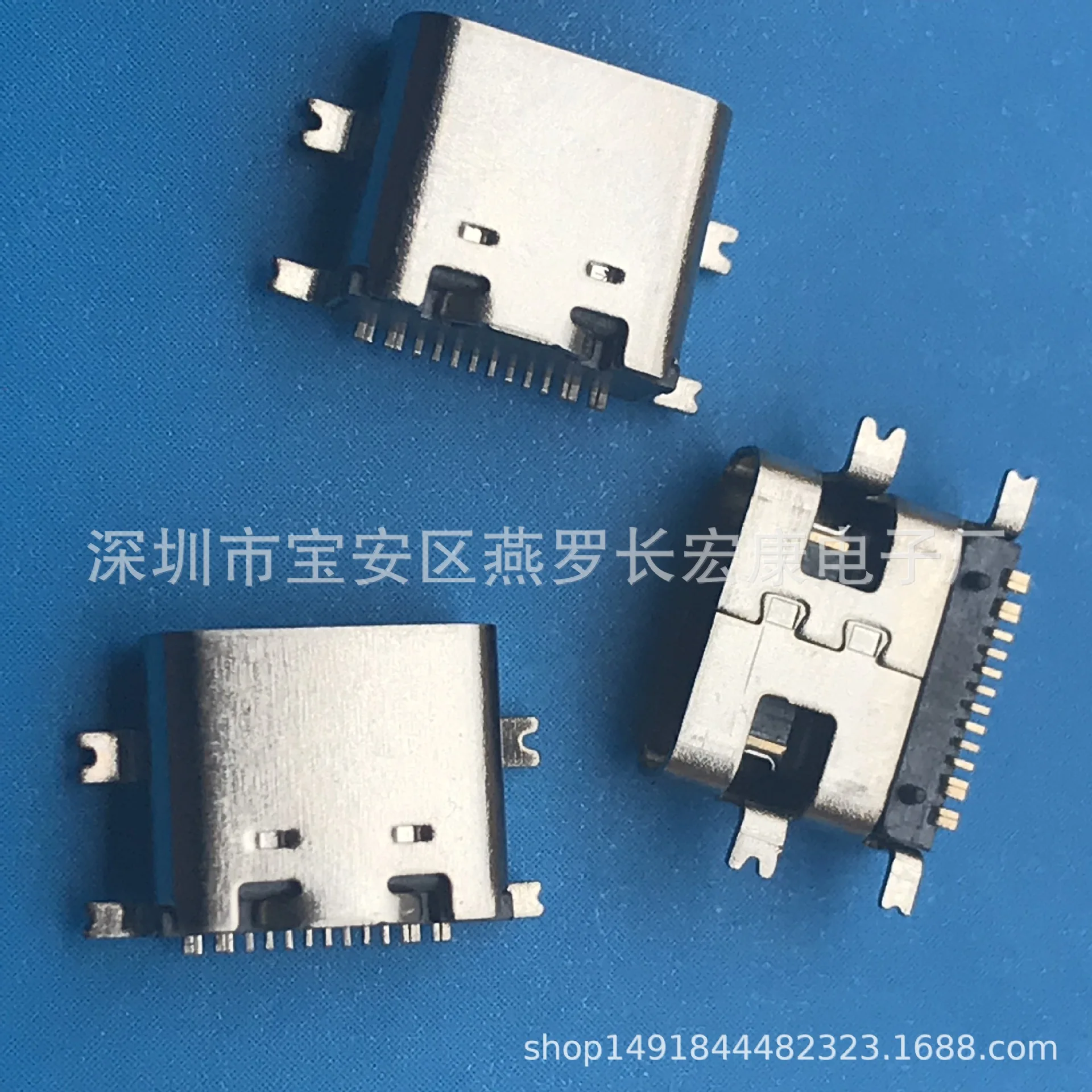 

For USB TYPE-C3.1 connector type C female seat patch TYPE C female seat 16P full sticker vinyl