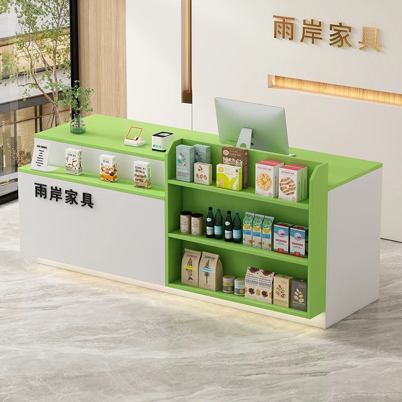 สํานักงานเคาน์เตอร์บาร์เคาน์เตอร์แคชเชียร์โมเดิร์นแผนกต้อนรับร้านเสริมสวย Escritorio De Recepcion เฟอร์นิเจอร์เชิงพาณิชย์