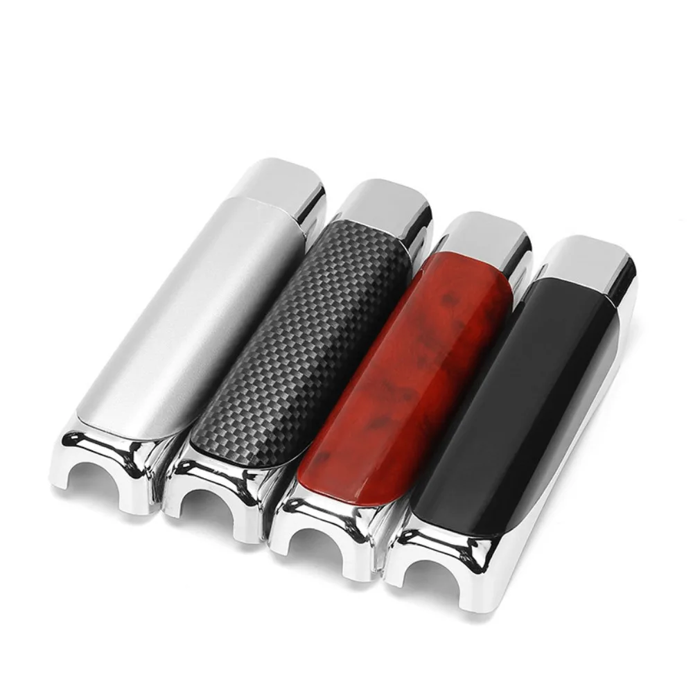 Universal Car Accessories Hand Guard Case Carbon Fiber Plastic Car Handbrake Grip Handbrake Protector Cover