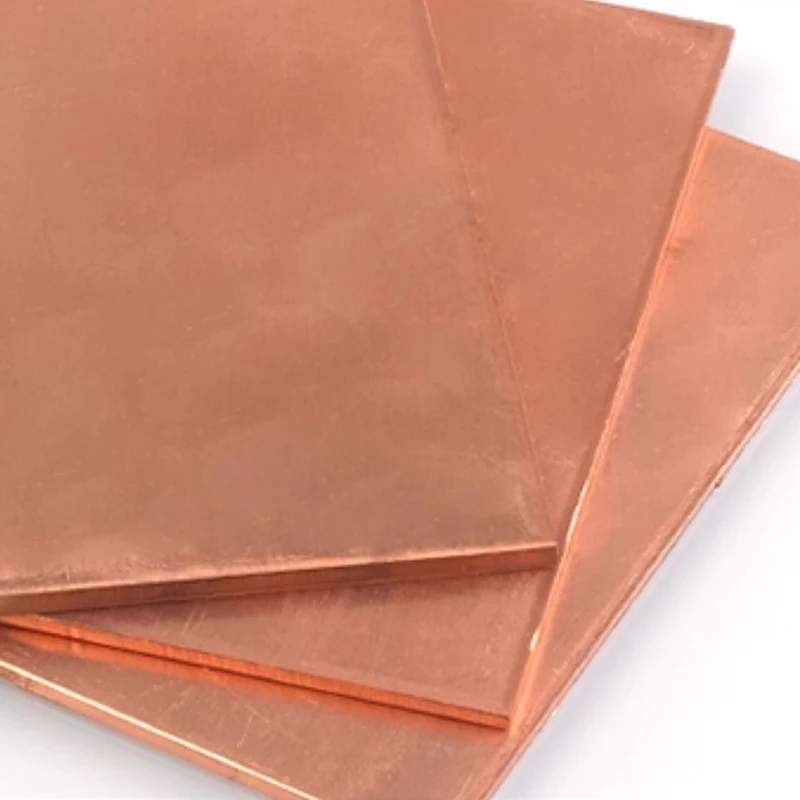 Picture 6: 1~4pc T2 Copper Plate Pure Copper Sheet Metal Sheet Foil Plate Copper Sheet Thickness: 0.8mm 1mm 1.2mm Width: 10mm~300mm