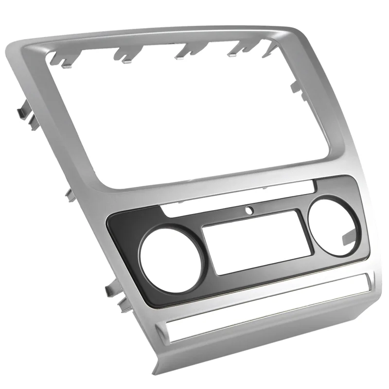 

AM-2 Din Radio Fascia For Skoda Octavia Audio Stereo Panel Mounting Installation Dash Kit Trim Frame Adapter