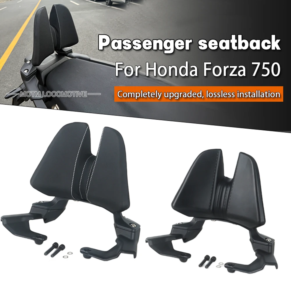 FOR Honda XADV750/Foza 750 Custom Passenger Backrest Ergonomic Lumbar Cushion 2021 2022 2023 2024 2025