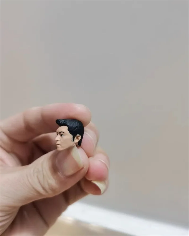 

Little 1/18 Male Soldier Edison Chen Head Carving Model Toy Accessories Fit 3.75'' Action Figures Body In Stock