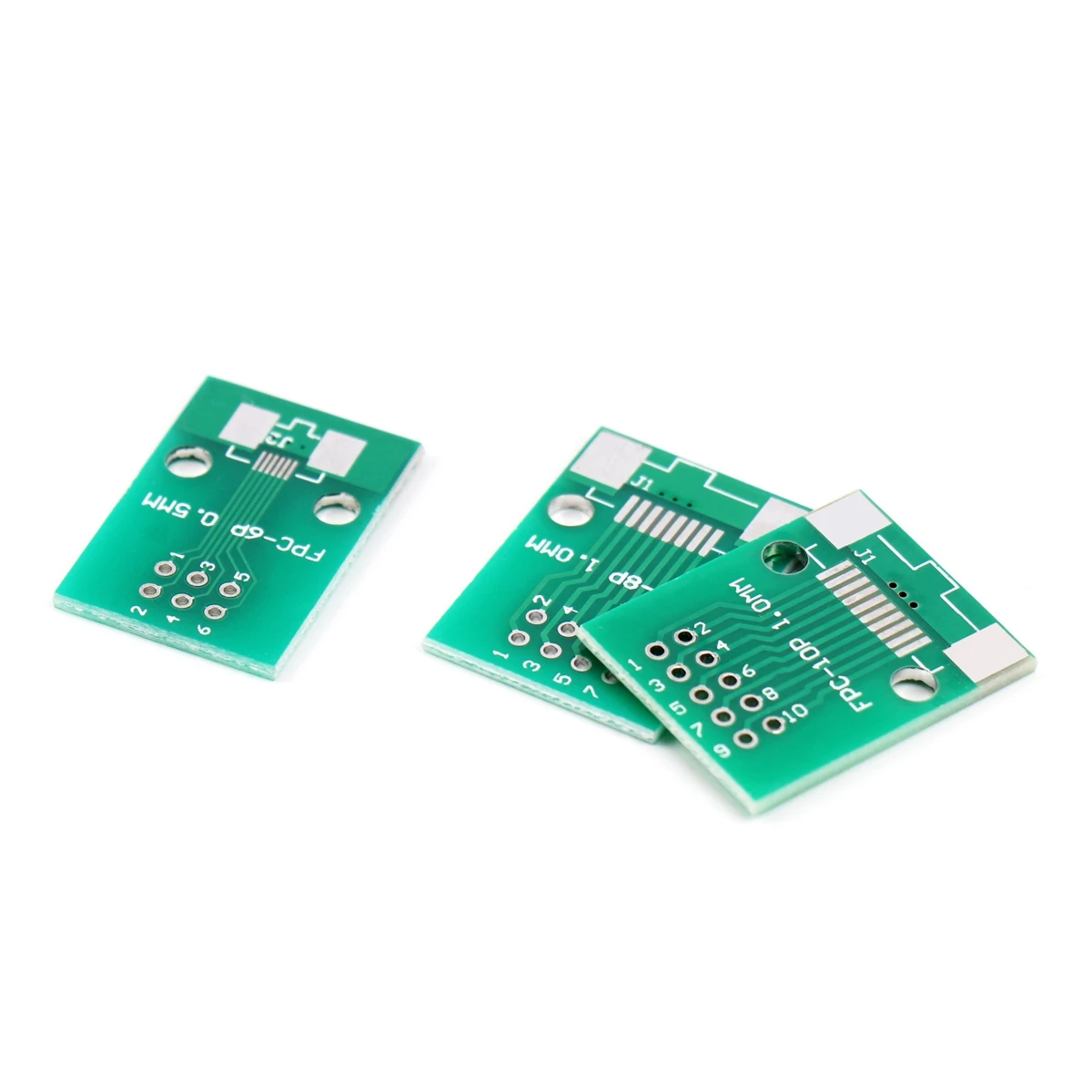 10 pz FPC-6 8 10 12 15 16 20 24 30 34 40P piastra adattatore a spina diritta da 2.54mm saldatura cavo da 1.0mm adattatore PCB a passo da 2.54mm