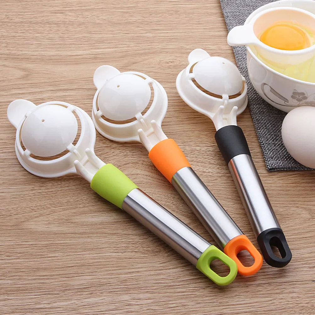 

Egg Separator Lightweight Kitchen Gadget R om Color Egg Divider Yolk Extractor Sifter For Baking Cooking Tools