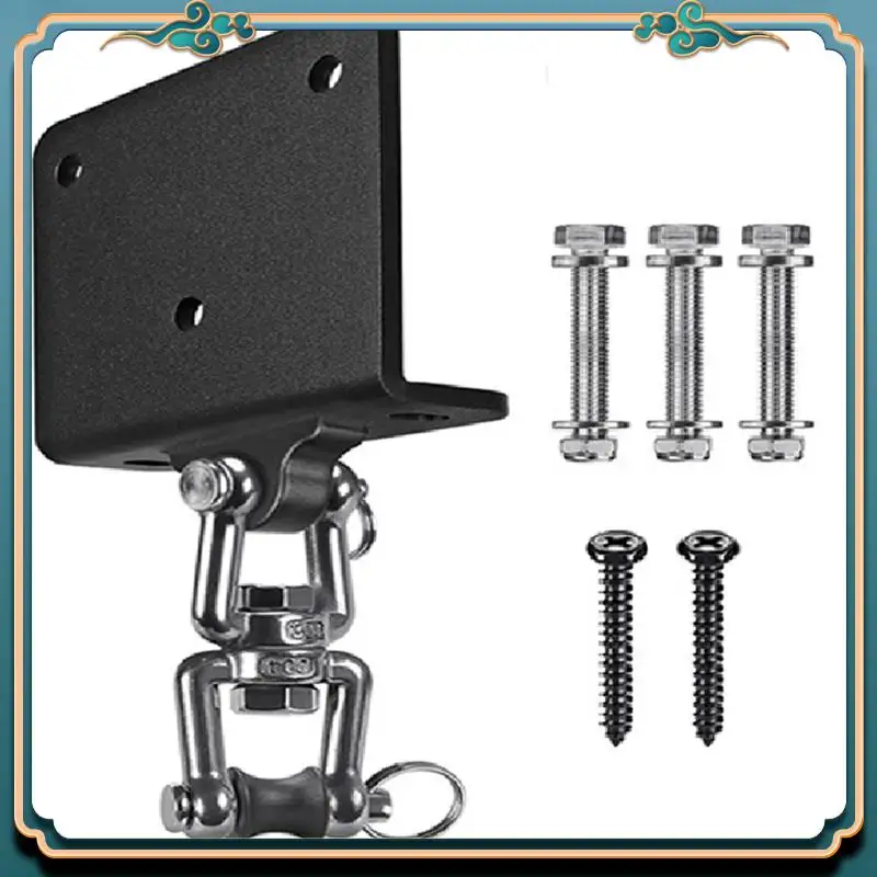 

Latest Punching Bag Hanger For Heavy Bag Mount Hardware 360° Rotation Boxing Bag Ceiling Mount I- Mount Hooks