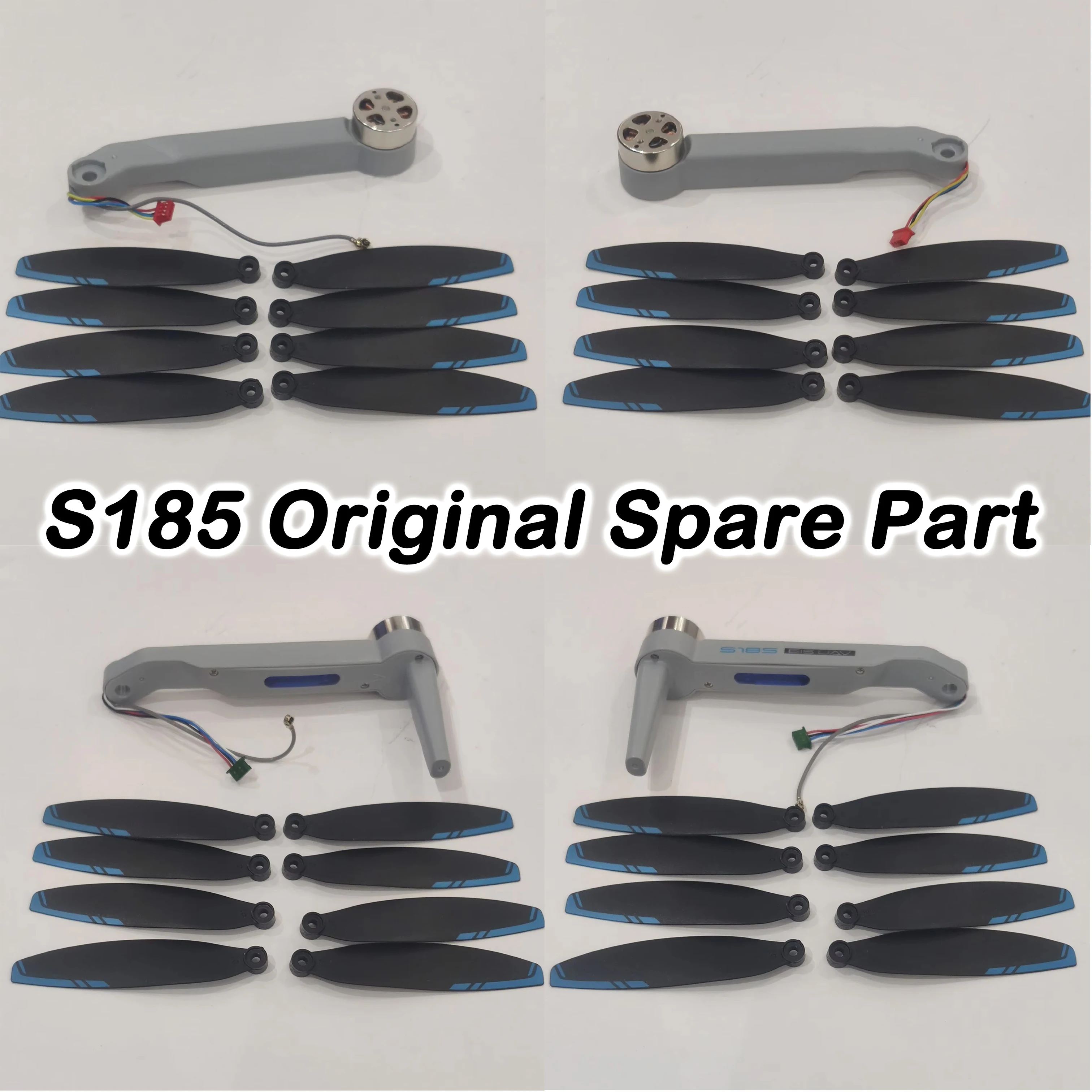 

S185 GPS Drone Оригинальная запасная часть S185 Дронный двигатель с лопастью пропеллера для бесщеточного квадрокоптера S185 Аксессуар
