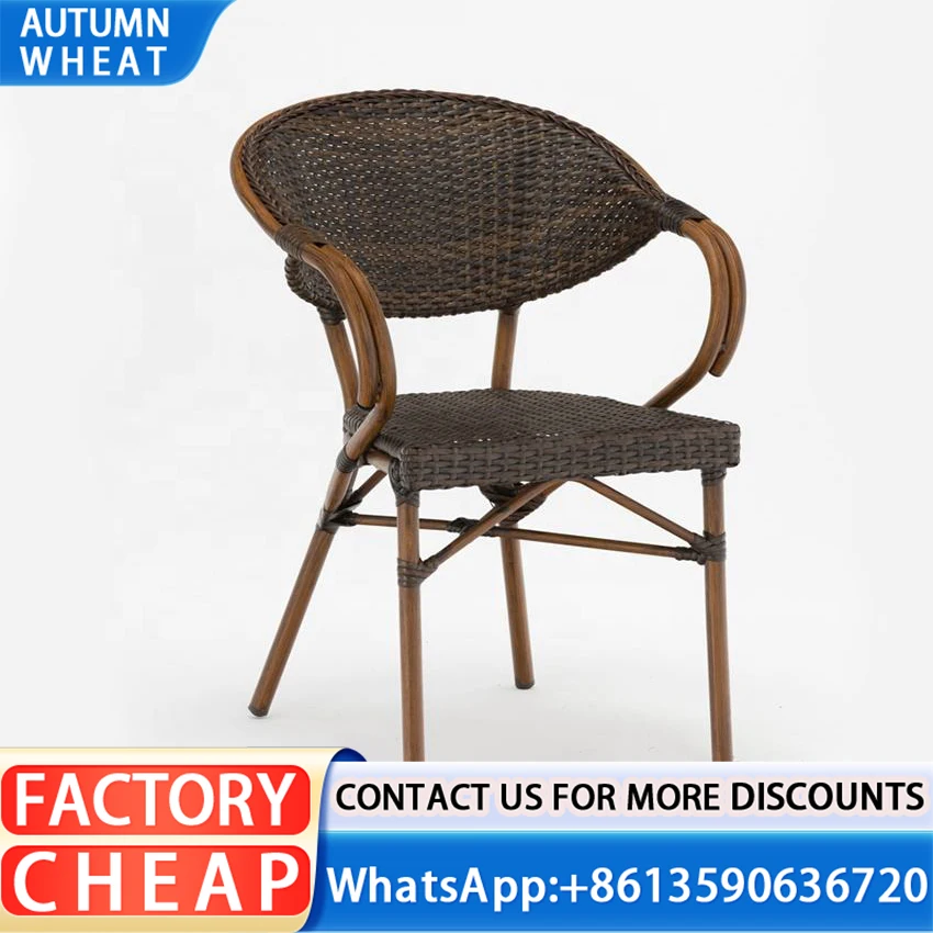 Luxury Modern Two Seater Sofa Rattan Rope Furniture with Teak Wood and Synthetic Cushion - Juang