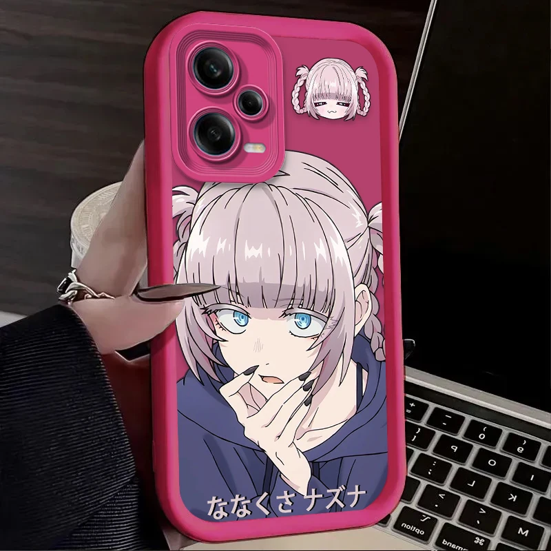 LEUKE NANAKUSA NAZUNA Telefoonhoesje voor Xiaomi Redmi Note 13 14 12 11 Pro Plus 5G 14S 12S 11S 10S 10 9 Redmi 14C 13C 12C 12 4G Etui