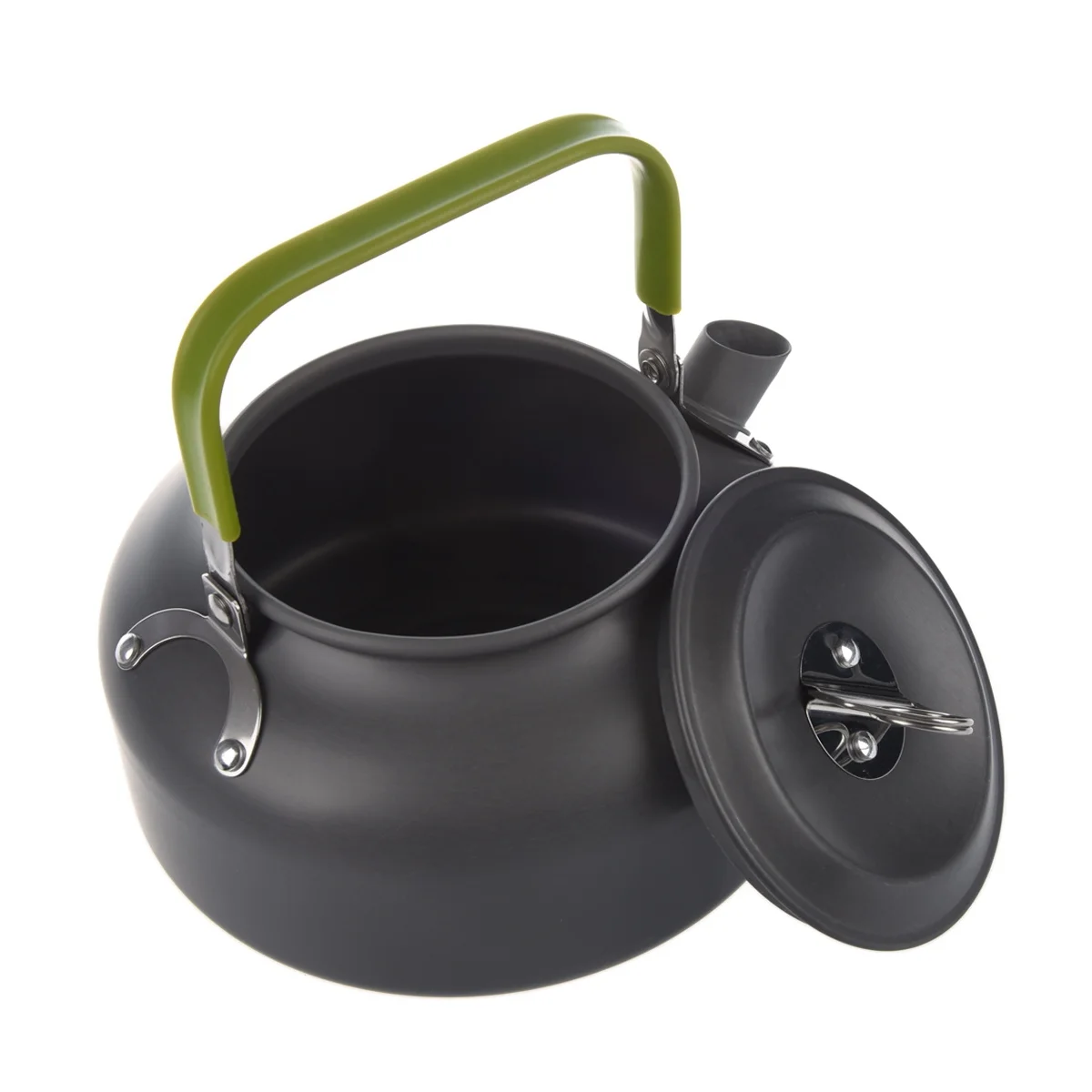 0.8L Portable Ultra-light Outdoor Hiking Camping Survival Water Kettle Teapot Coffee Pot Anodised Aluminum