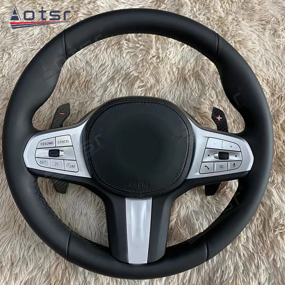 For BMW All Series Carbon Fiber Steering Wheel E92 E93 F30 F31 F34 F35 F10 F25 M Performance Sport Steering Wheel Accessories