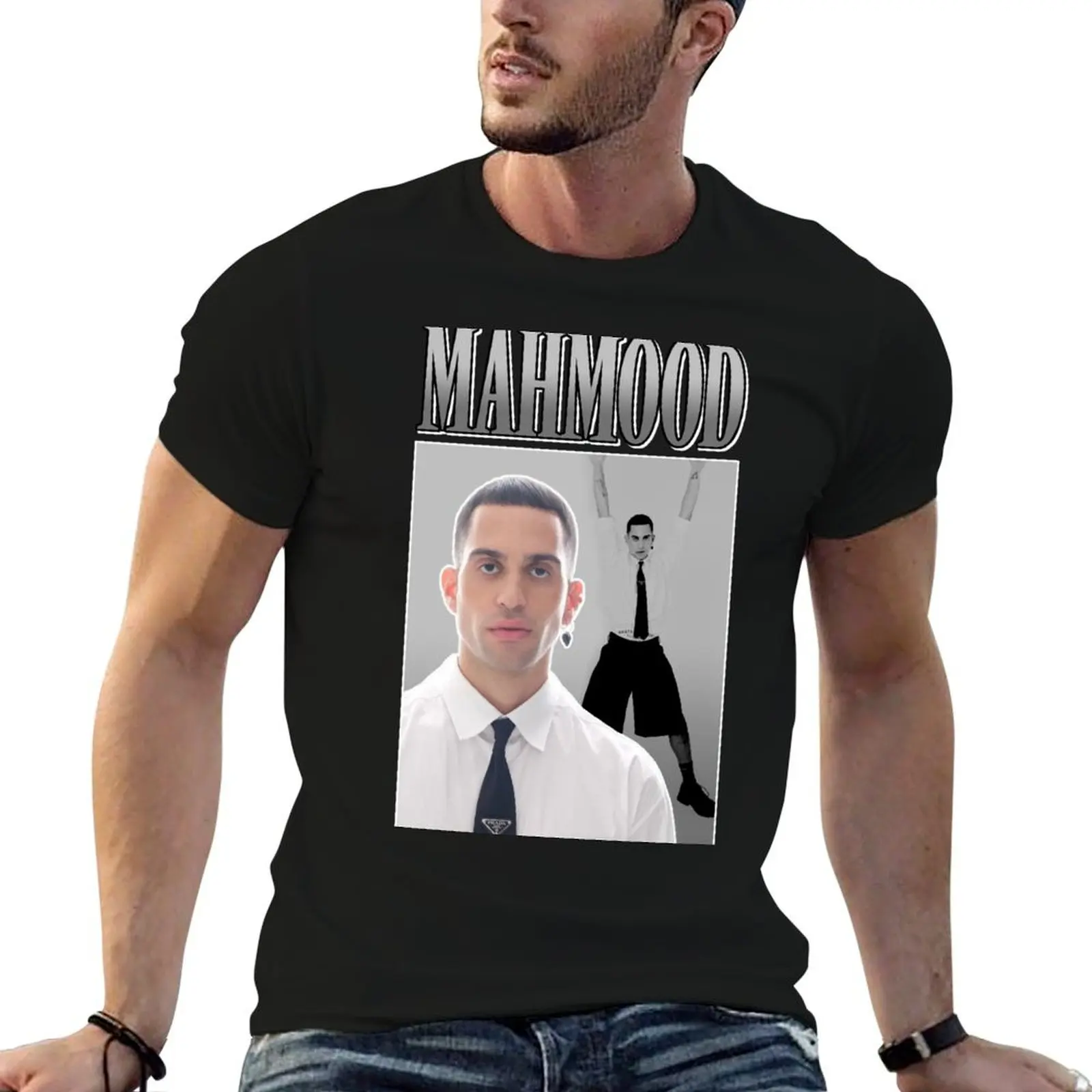 

Mahmood Brividi Sanremo 2022 Eurovision 2022 Italy White Y2K T-Shirt man t shirt designer essential t shirt T-Shirt