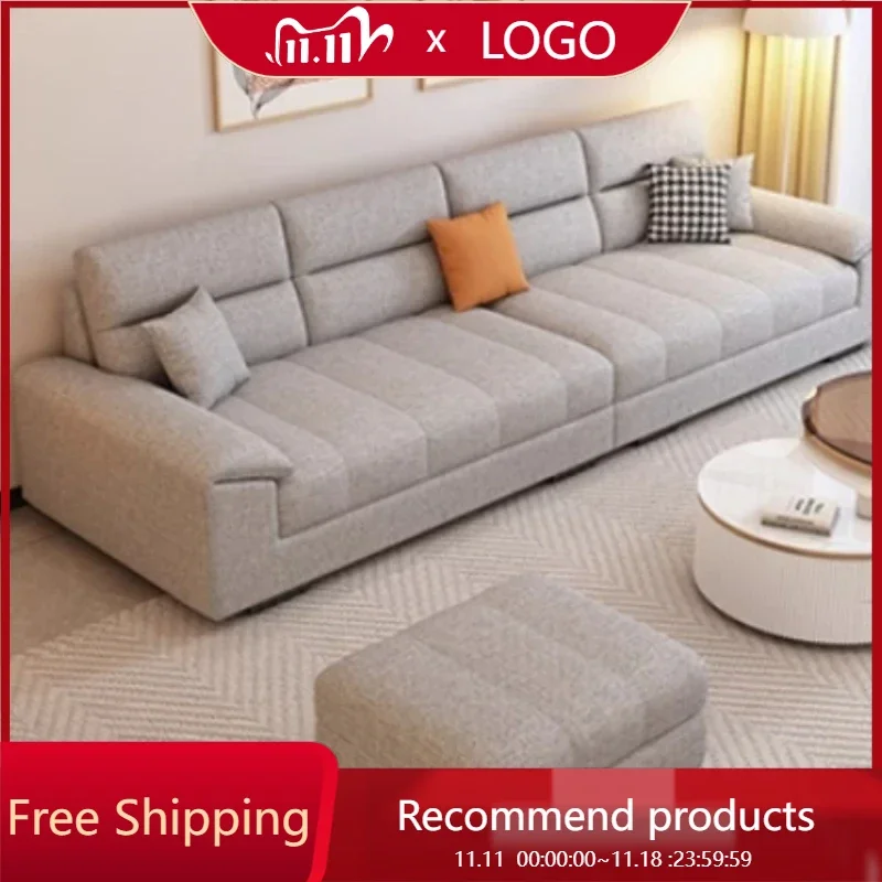 

Nordic Minimalistic Linen European Sofa Modern Luxury Sexy Modern Lounge Living Room Chaise Style Woonkamerbanken Home Furniture