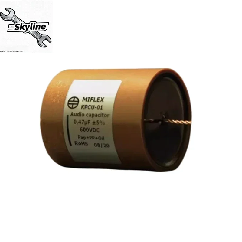 KPCU-01 KPCU-03 MIFLEX Copper Foil Oil Immersed Paper Tube Capacitor 250V 600V European Made Imported