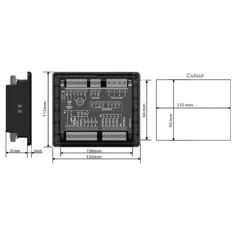 Xeon-Unité de générateur de gaz HSC940 Smartgen, kit d'origine, contrôleur de système de surveillance à distance, tournesol