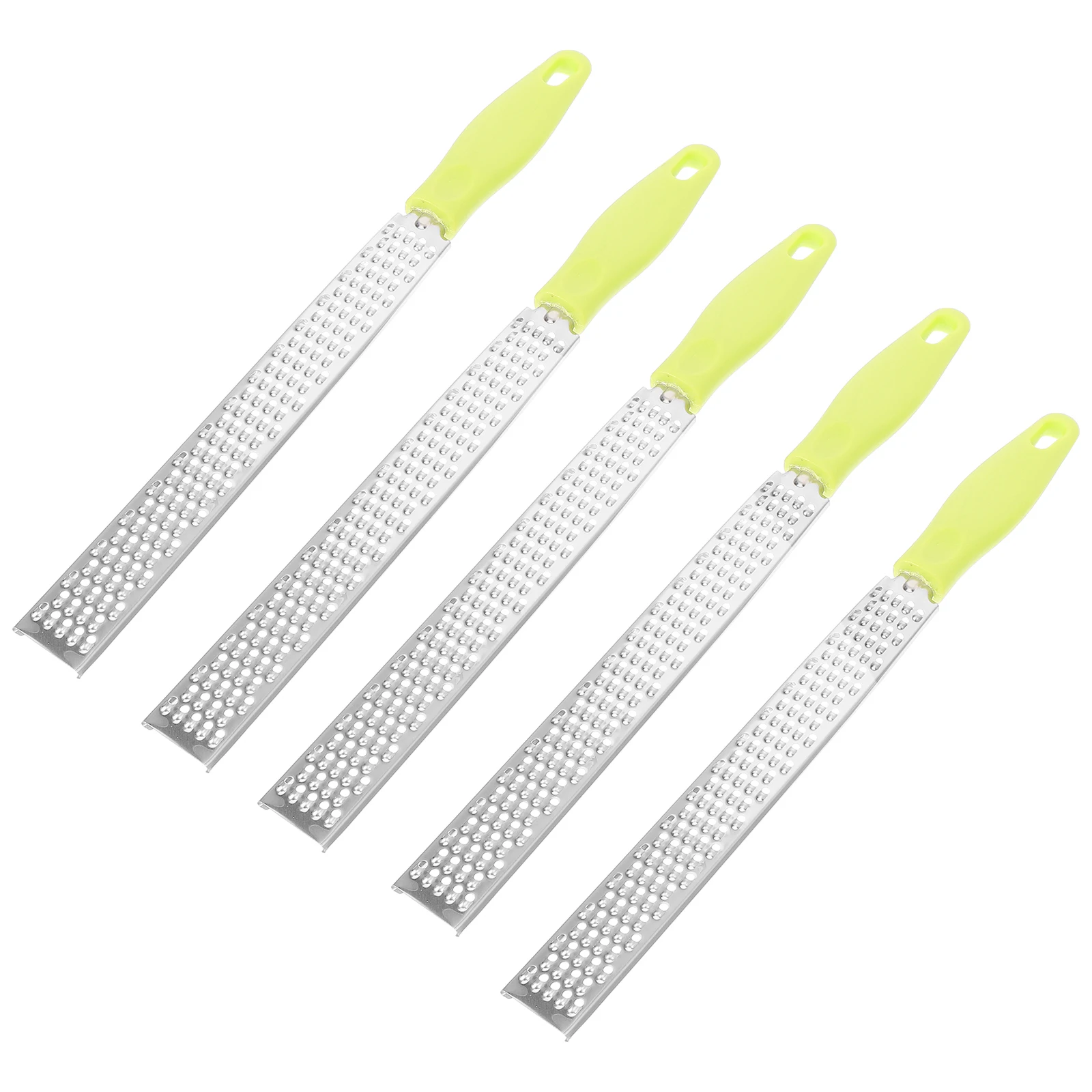 

5 Pcs Kitchen Grater Stainless Steel Cheese Slicer Multi Function Tool Vegetable Powder Non Slip H Smooth Surface Wash Clean