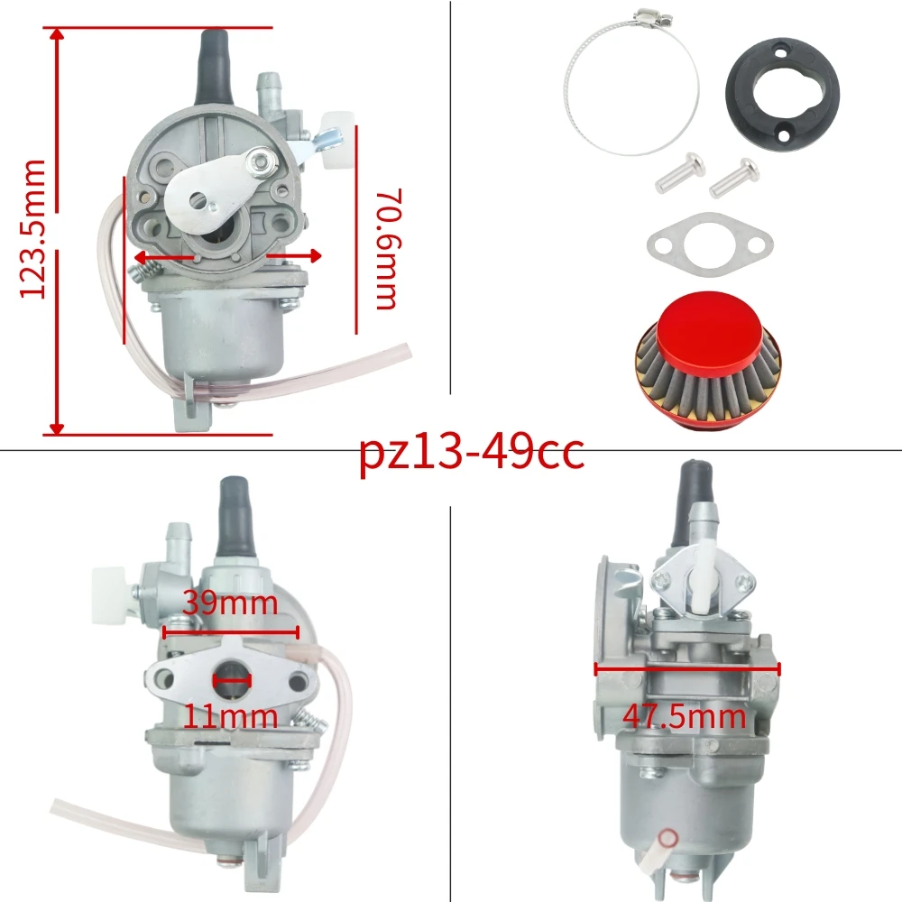 For Briggs Stratton 795477 Carburetor 698369 Air Filter 691859 692211 Governor Spring Kit Fits 795469 794147 699660