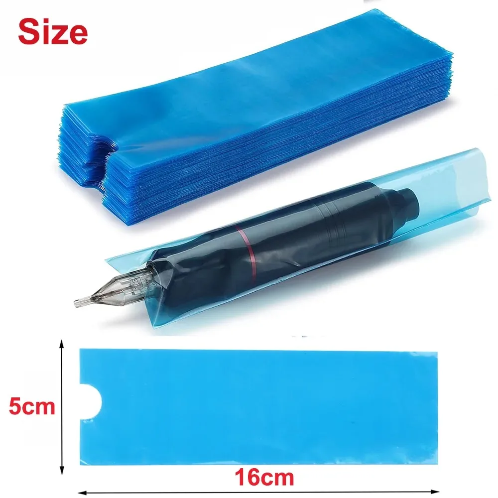 Disposable Tattoo Pen Bags Cover Cartridge PMU Tattoo Pen Clip Cord Sleeves Tattoo Hook Cable Covers Supplies