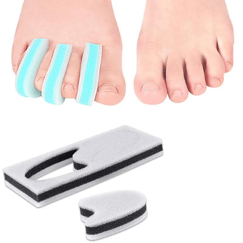 

1/2/5Pairs Foam Toe Spacers 3 Layer Toe Separators Fingers Relief Friction Hammer Toes Overlapping Toes and Prevent Corns