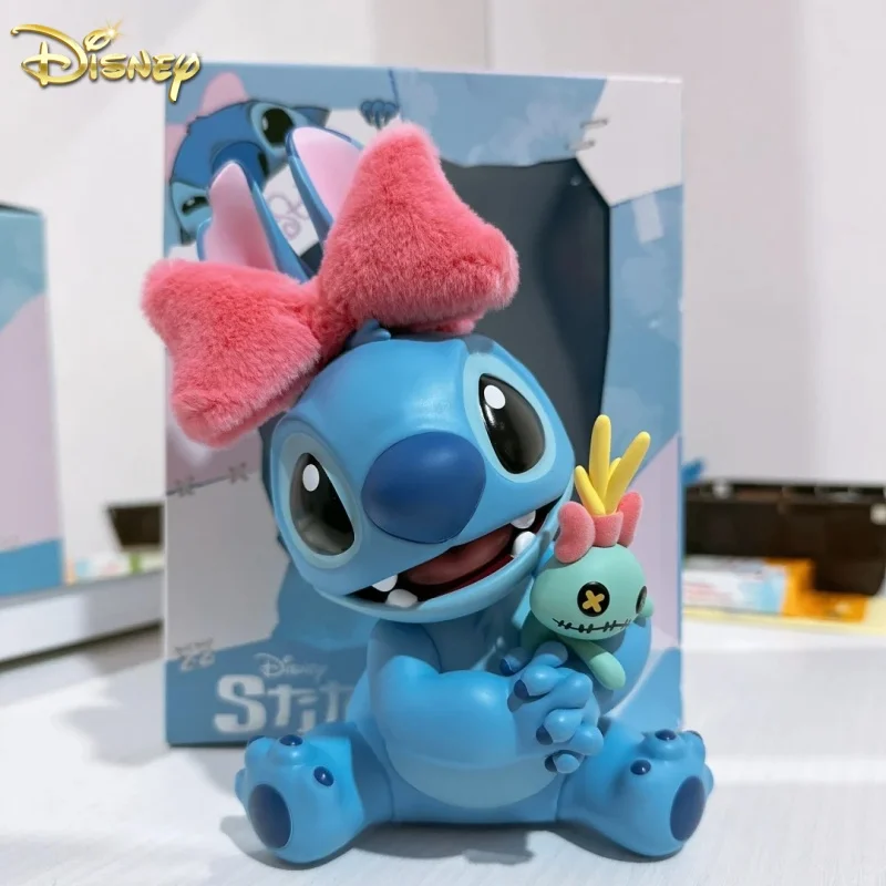 

Фигурка Miniso Disney оригинальная 18 см, модель Лило и Стич, аниме обнимающая фигурка, украшение, детская игрушка, периферийные игрушки, подарки