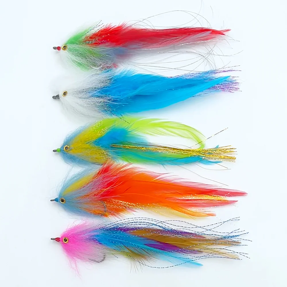 2pcs-5pcs-isca-de-pesca-com-pluma-de-galo-2-0-para-truta-bass-pike-salmao-e-steelhead-em-Agua-doce-e-salgada