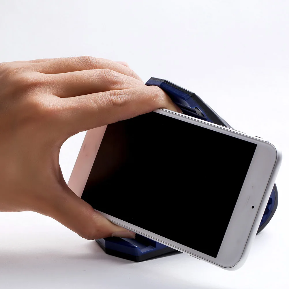 

Universal Car Phone Mount with Reusable Gel Pad Strong Adhesive Dashboard Holder for X 8 7 6S Plus and One Hand