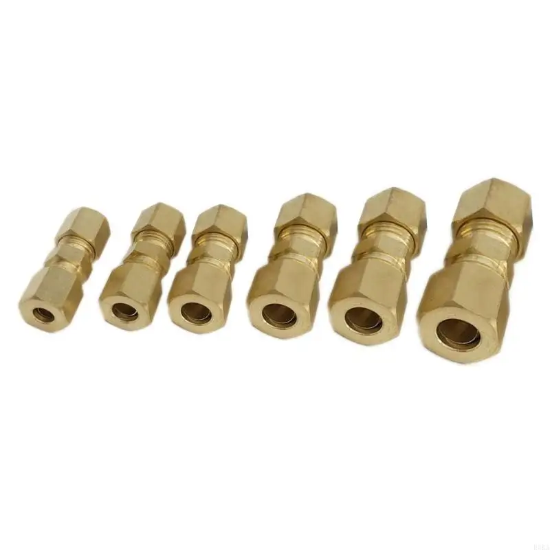 

Pressure Resistant 3/16 Brass Coupling Leak Proof Design For Pipe Maintenance
